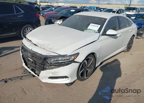 2018 Honda Accord Sport from USA, damaged, VIN 1HGCV1F32JA160433